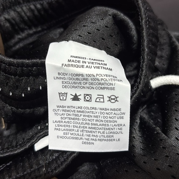 Nike Dri-Fit Basketball 5”standard fit,mid length,elastic/drawcord waist,pockets - Picture 4 of 9